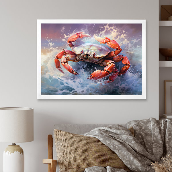 Highland Dunes Crab I On Canvas Print Wayfair